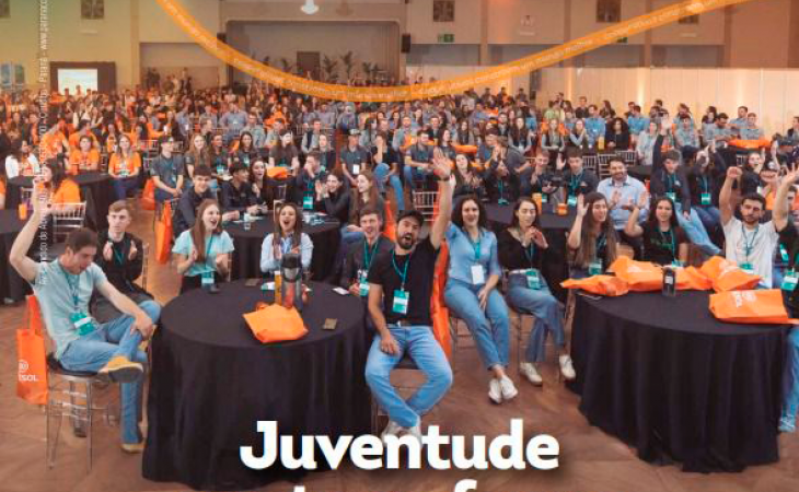  A juventude é a força que garante o futuro do cooperativismo.