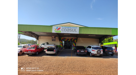 Reinauguração do SuperCoasul em Sulina